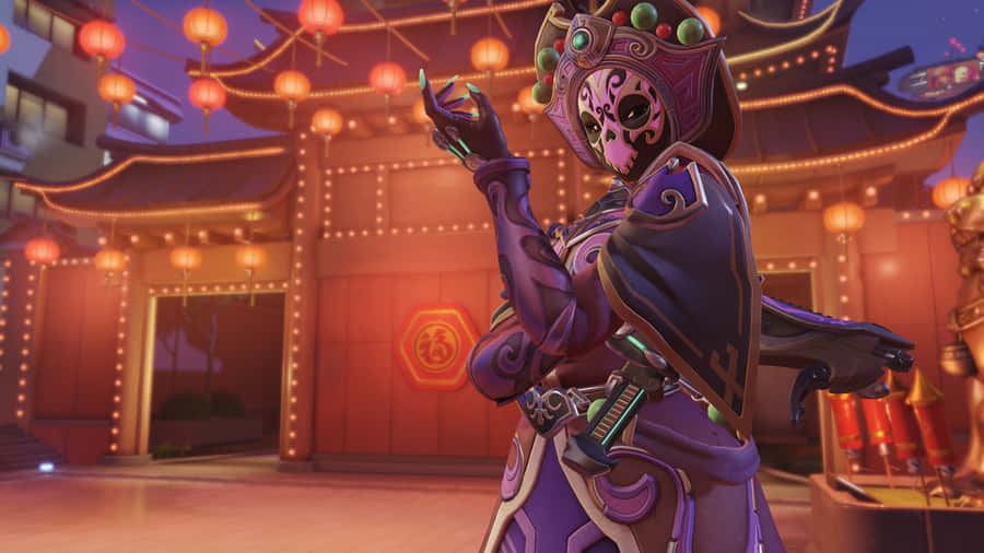 The Ultimate Hacker - Sombra From Overwatch Wallpaper