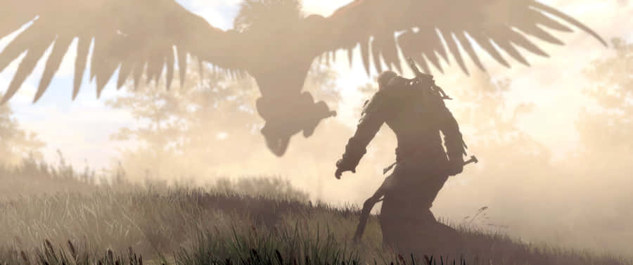 The Witcher 3: Wild Hunt Game Logo Wallpaper