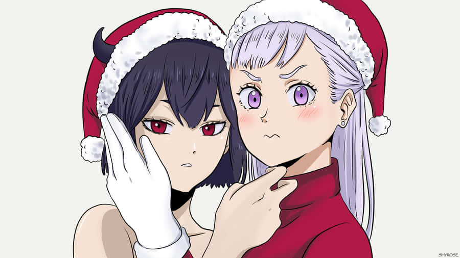 The Young Wizard Nero Clashes With His Enemies In The Powerful Anime Black Clover. Wallpaper