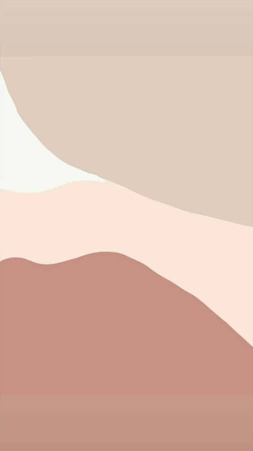 This Vibrant Landscape With Touches Of Yellow, Orange And Purple Is A Perfect Representation Of Aesthetic Colors. Wallpaper