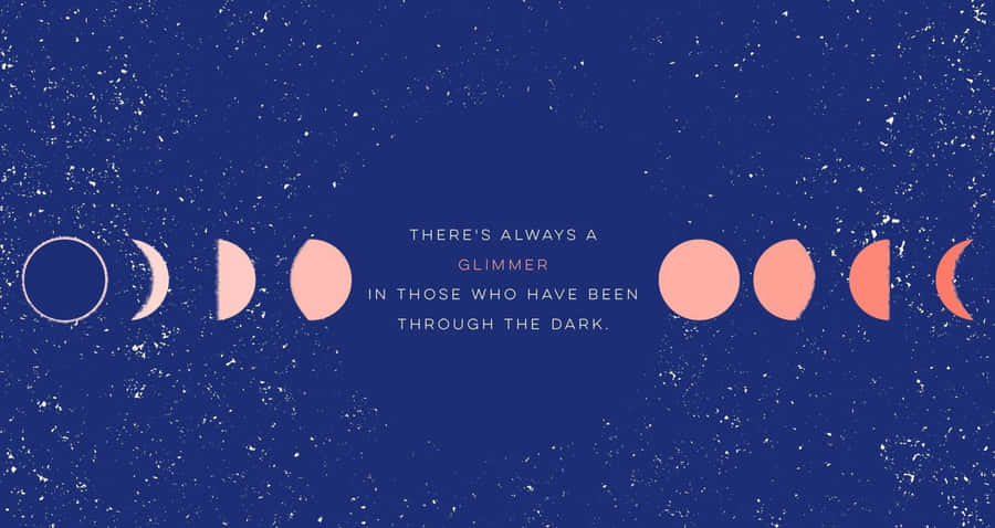 Three Phases Of The Moon Wallpaper
