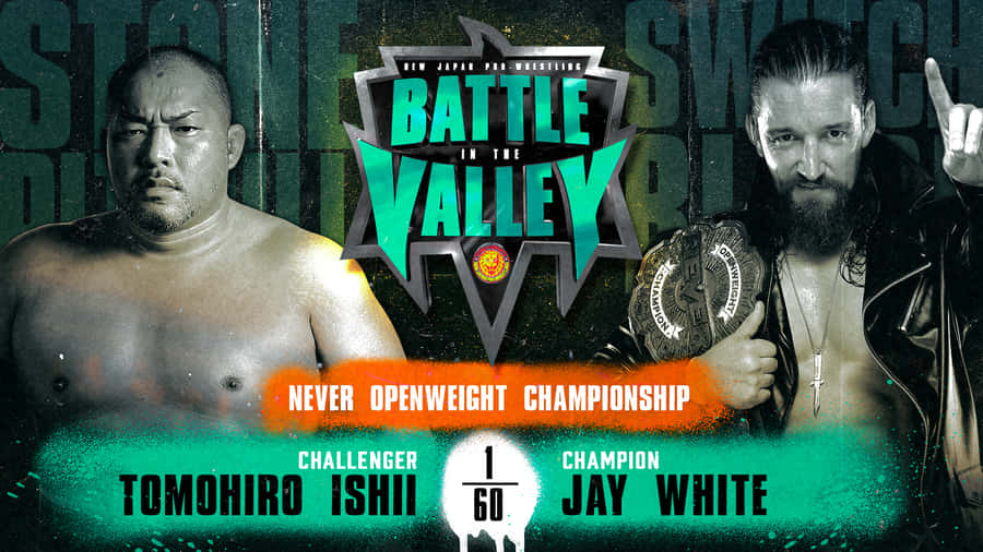 Tomohiro Ishii And Jay White Battle In The Valley Wallpaper