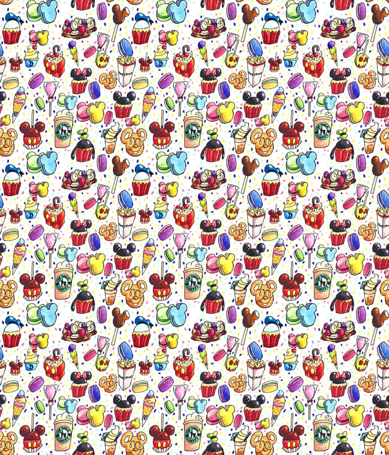 Top Off Your Look Disney Style With Iconic Mickey Mouse Ears Wallpaper