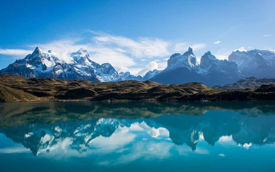 Torres Del Paine Reflections Wallpaper
