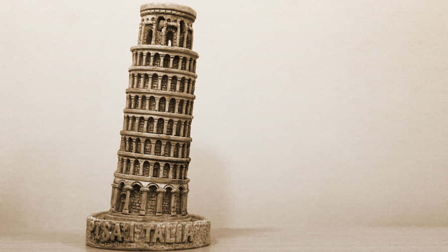Tower Of Pisa Replica Wallpaper