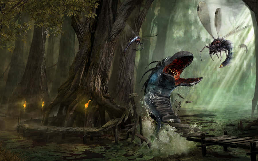 Traverse The Otherworld With Hd Gothic Wallpaper