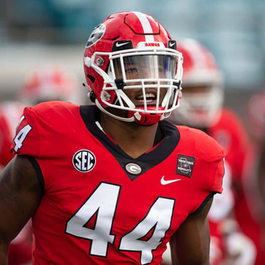 Travon Walker Number 1 Nfl Draft Pick Wallpaper