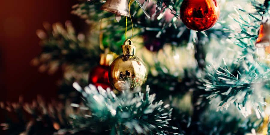 Tree Christmas Mac Aesthetic Wallpaper
