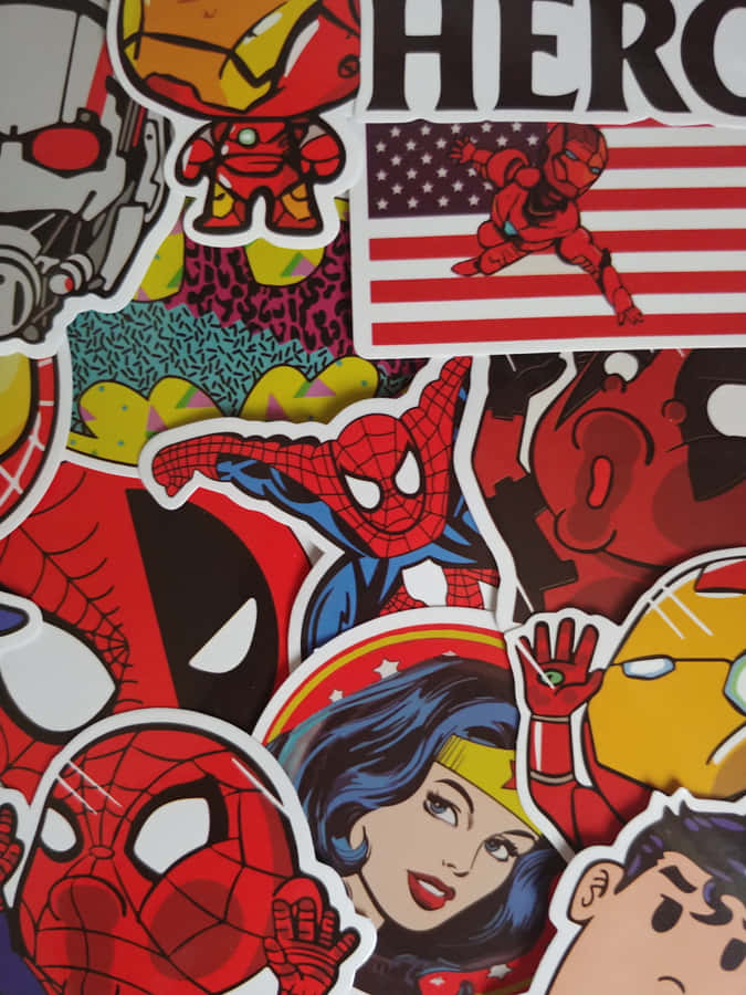 Two Of The Biggest Names In Superheroes, Marvel And Dc – Now On Your Iphone! Wallpaper