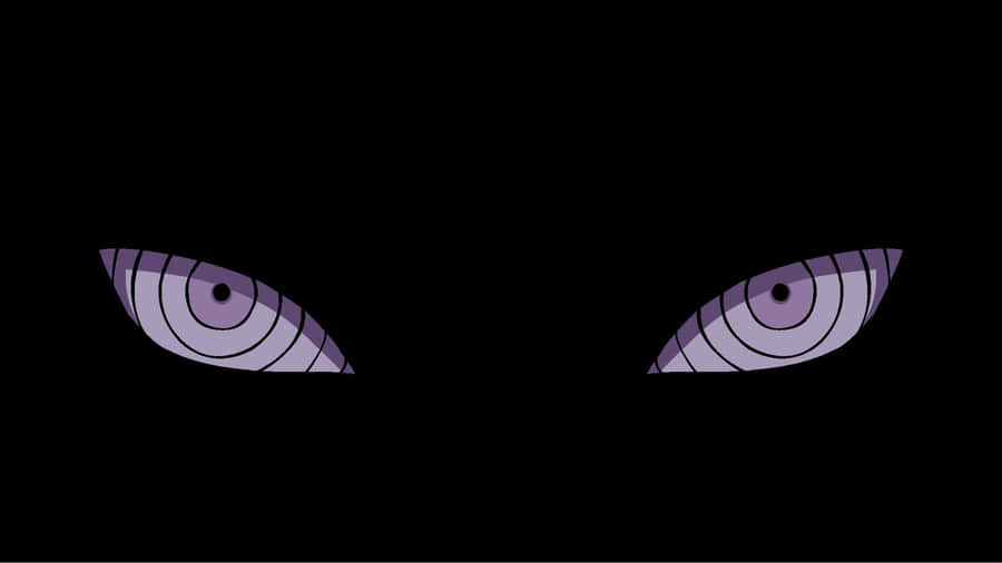 Two Paths Of The Rinnegan In The Eyes Of Pain Wallpaper