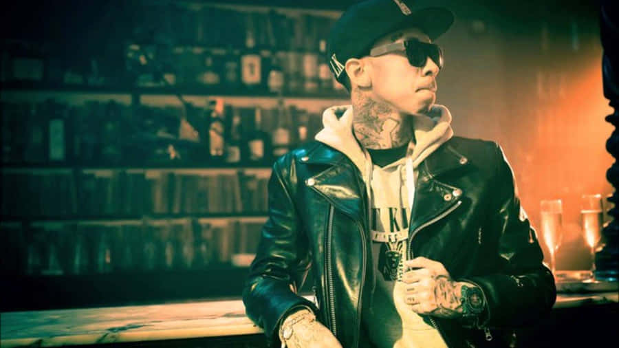 Tyga Making A Statement. Wallpaper