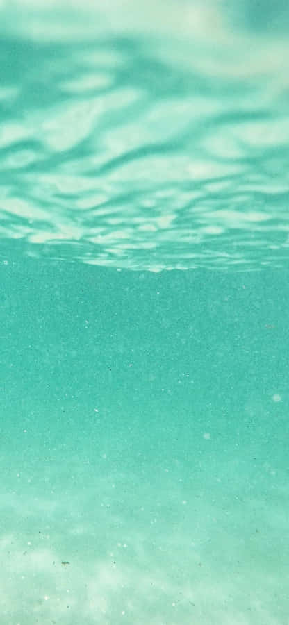 Underwater View Of The Ocean Wallpaper
