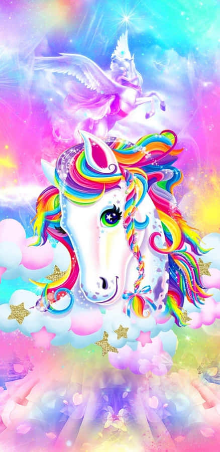 “unicorn Magic With Lisa Frank” Wallpaper