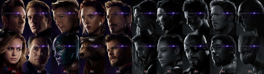 Unite The Avengers Team To Face Off The Adversary Wallpaper
