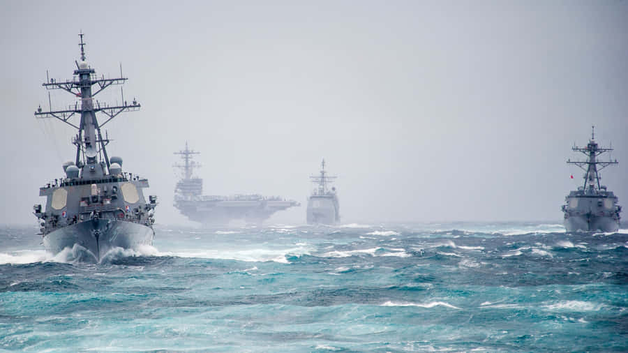 United States Military Navy Ships Wallpaper