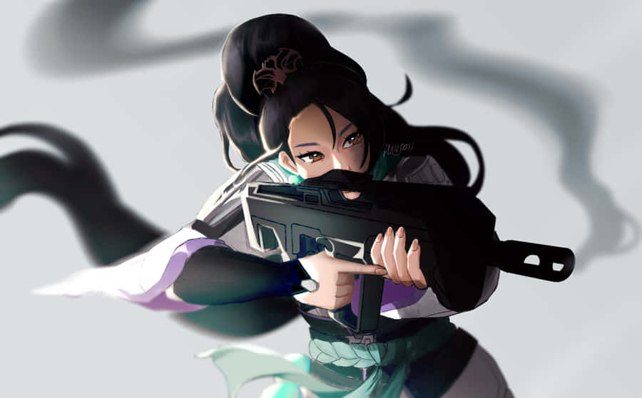 Unleash Sage In The Epic 5v5 Shooter Valorant Wallpaper