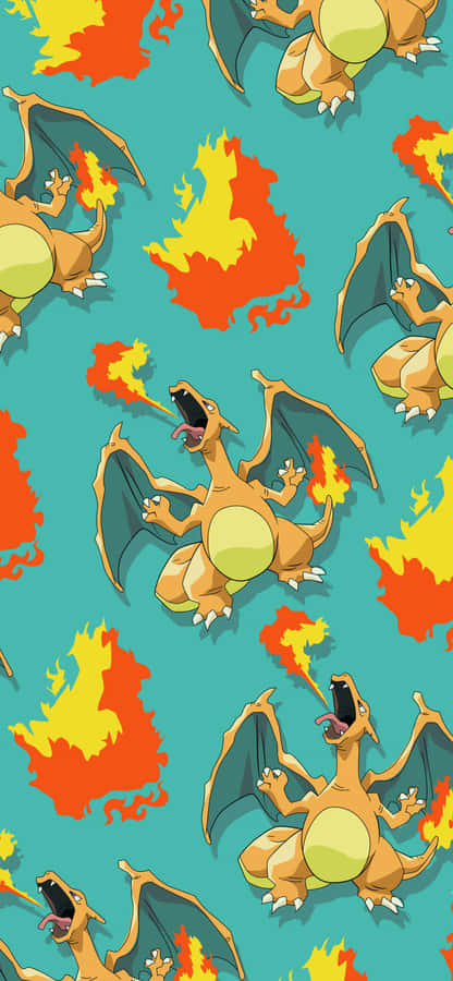 Unleash The Power Of Pokemon Charizard Wallpaper