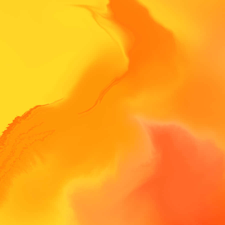 Unlock Your Productivity With An Orange Desktop. Wallpaper