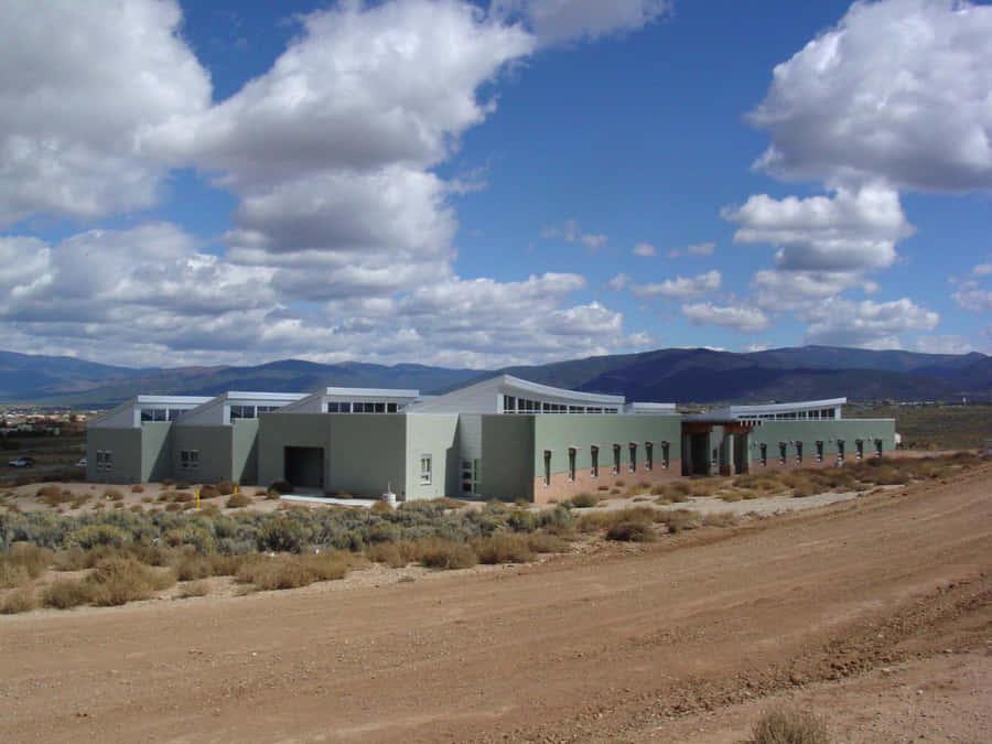 Unm Taos Pueblo Hall Wallpaper