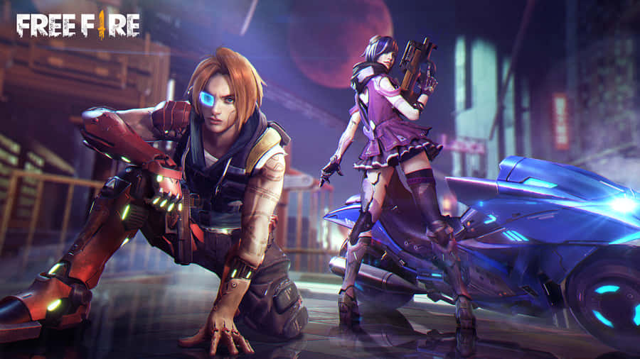 Up Your Hip Hop Game With Free Fire! Wallpaper