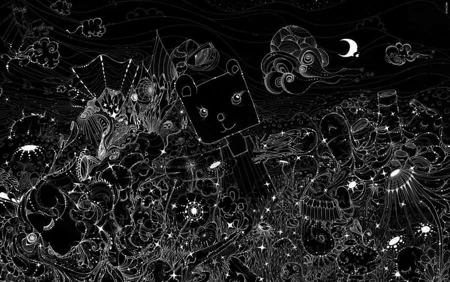 Upgrade To A Black Macbook And Unlock A World Of Possibilities Wallpaper