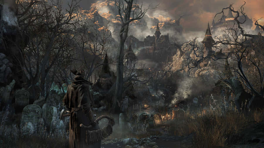 Venture Into A Dark World With Bloodborne 4k Hd Wallpaper
