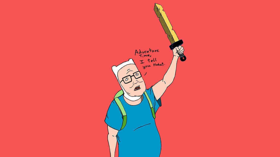 Weird Pfp Of Finn Wallpaper