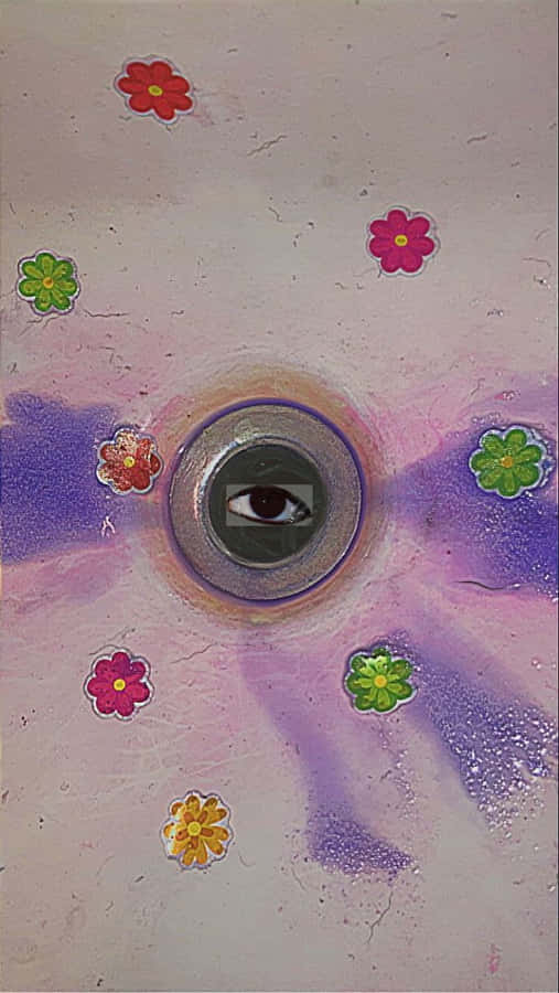 Weirdcore Pfp Of Eyeball Wallpaper