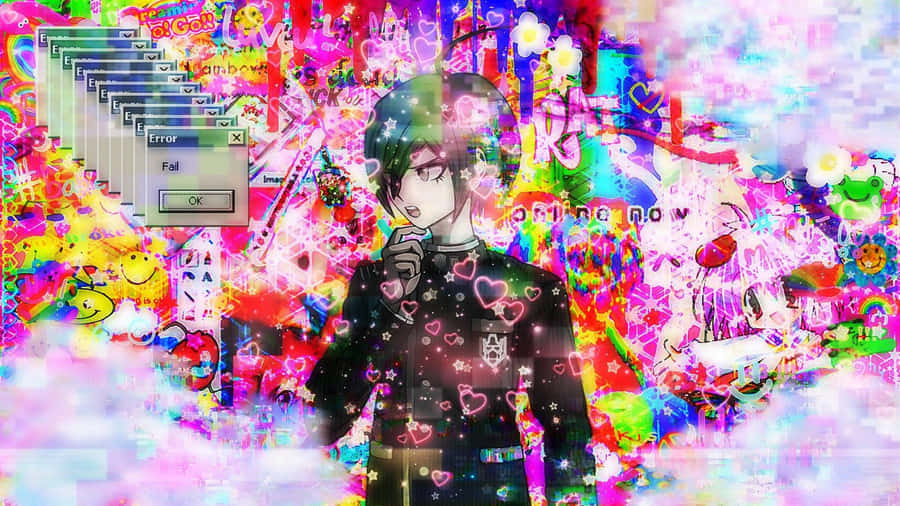 Weirdcore Pfp Of Glitch Wallpaper