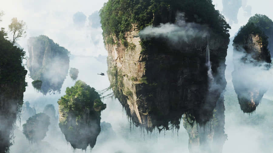 Welcome To The Mystical Valley Of Pandora Wallpaper