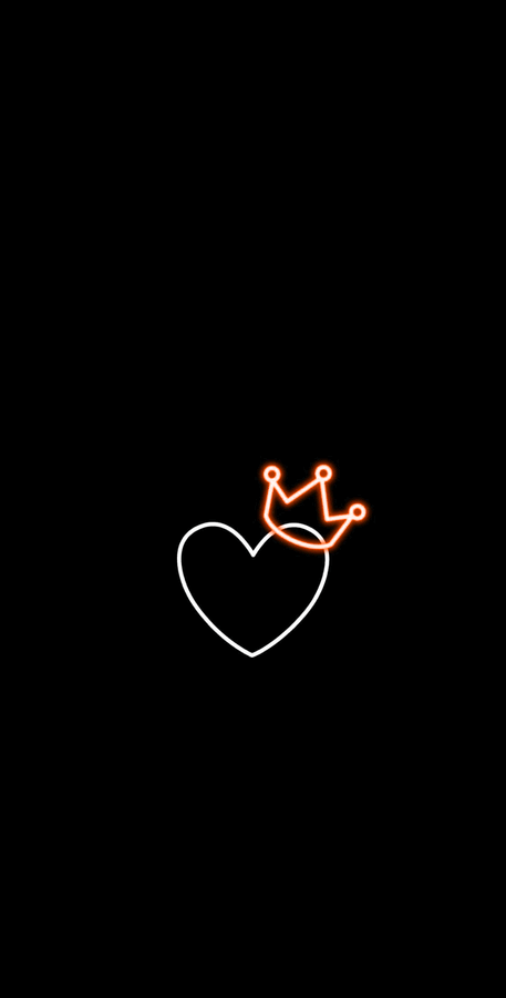 Whatsapp Dp Crown Heart Wallpaper