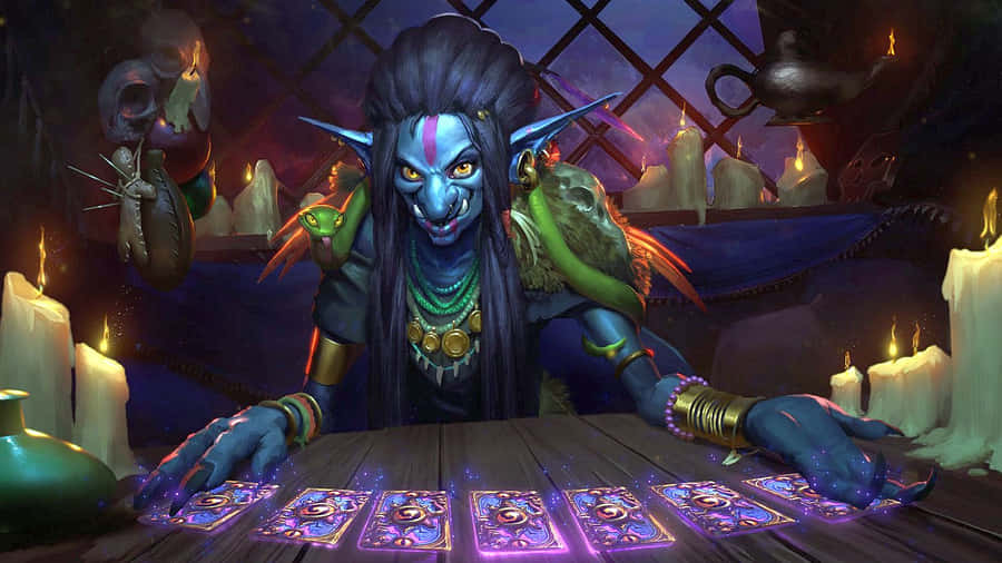 Whispers Of The Old Gods Hearthstone Desktop Wallpaper