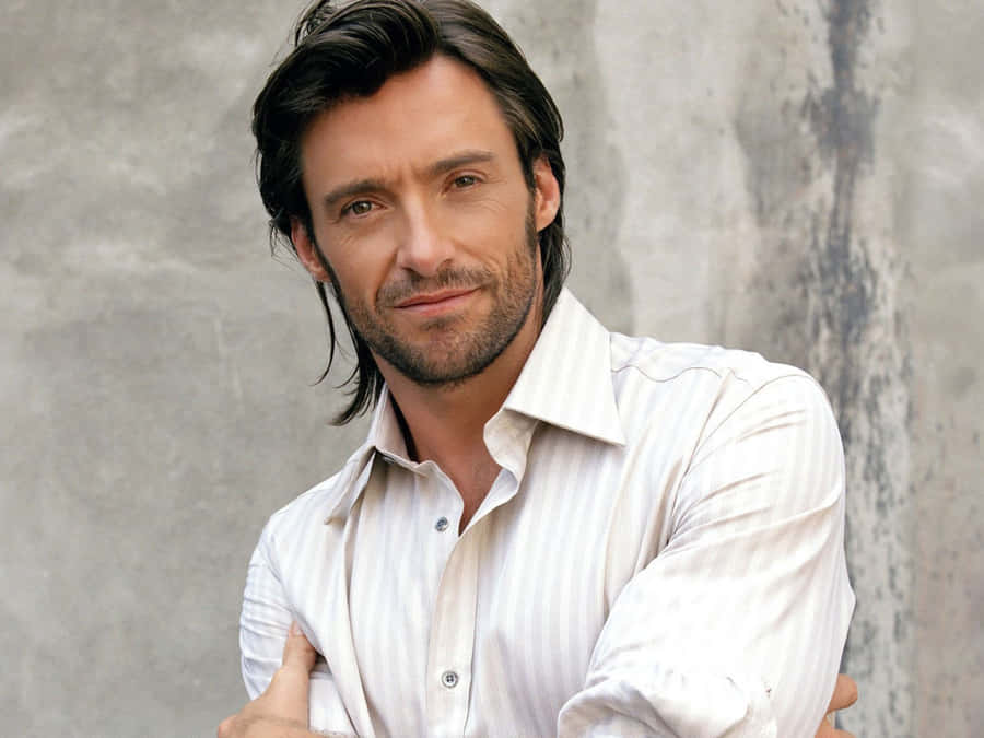 White Man Actor Hugh Jackman Wallpaper