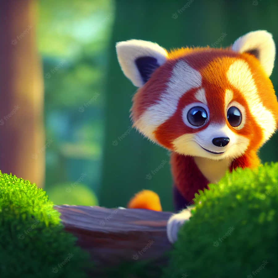 Who Could Not Love This Adorable Red Panda? Wallpaper
