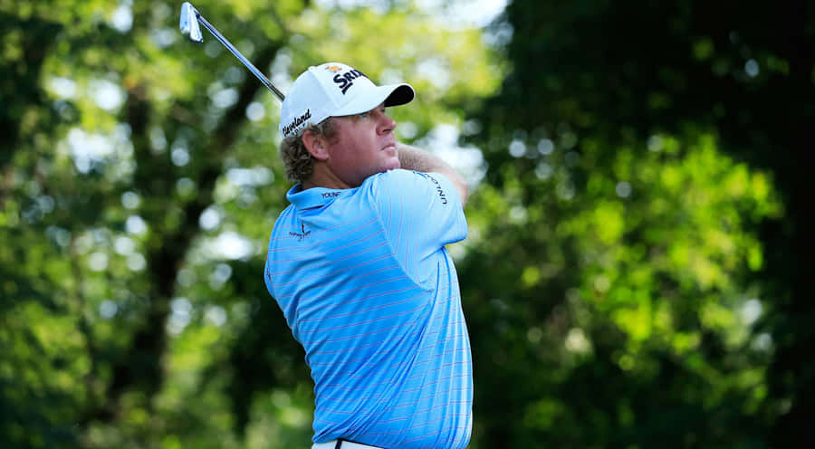 William Mcgirt With A Club Overhead Wallpaper