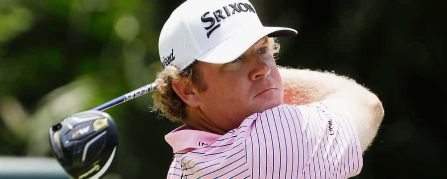 William Mcgirt With A Golf Club Wallpaper