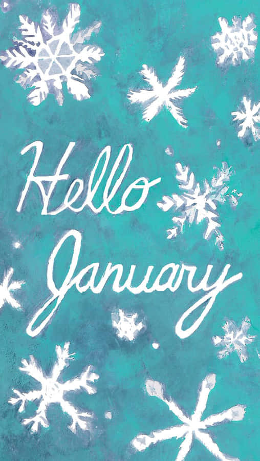 Wishing You Joyful January. Wallpaper