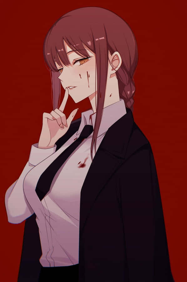 Woman In Suit Anime Pfp Aesthetic Wallpaper