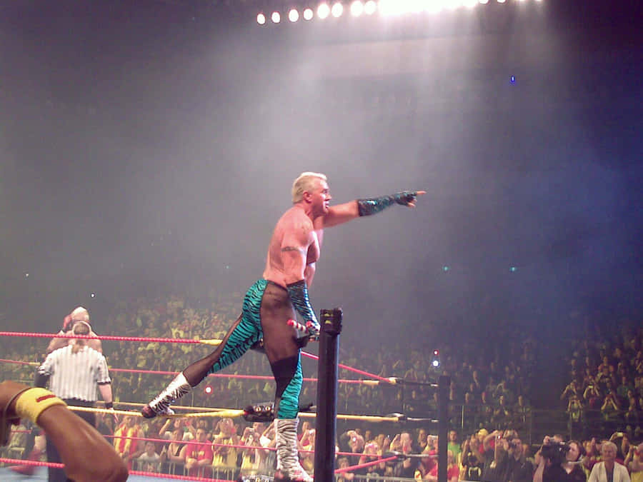 Wrestler_ Performing_in_ Ring.jpg Wallpaper