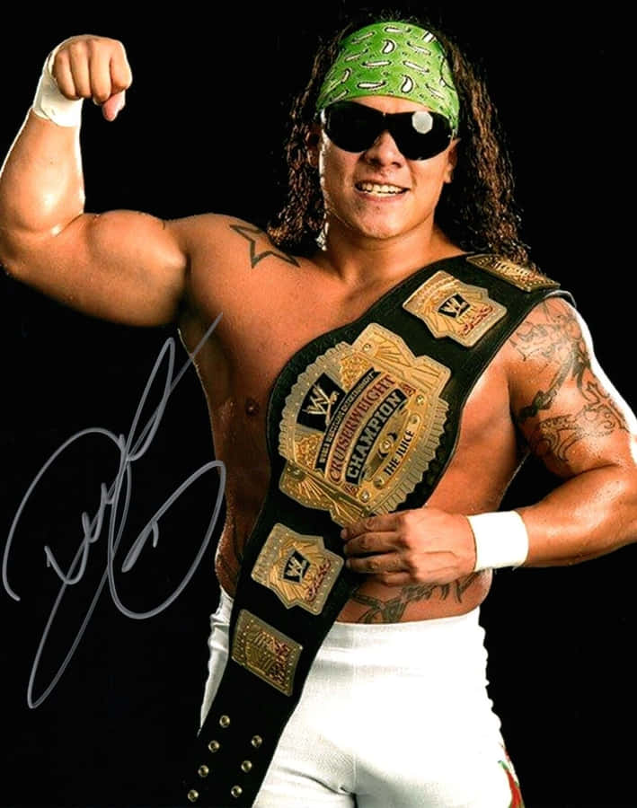 Wrestler_with_ Championship_ Belt_and_ Sunglasses Wallpaper