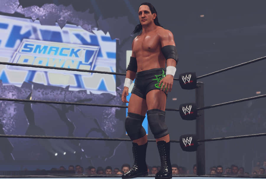 Wrestlerin Ringat Smack Down Event Wallpaper