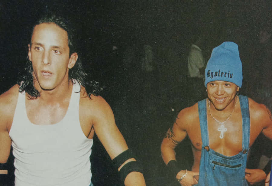 Wrestlers_ Backstage_ Smiles Wallpaper