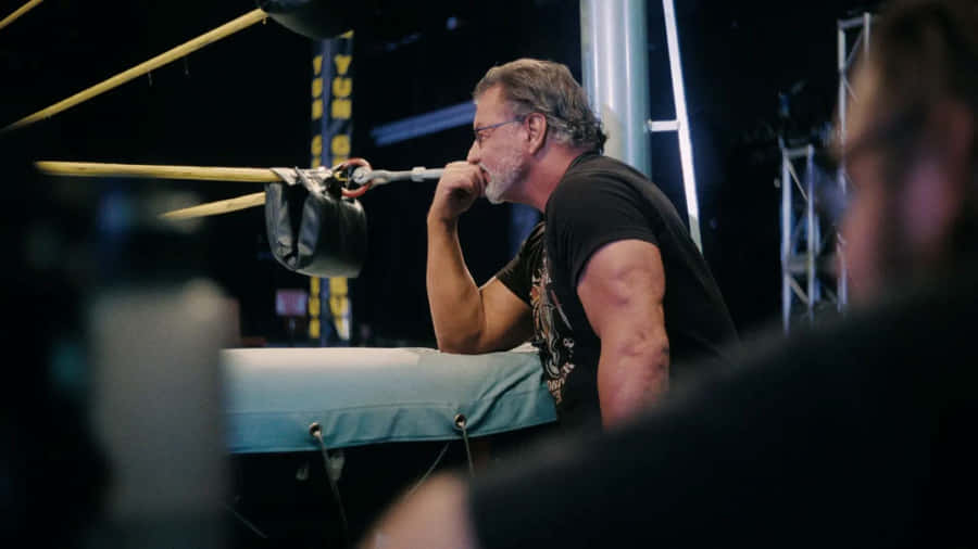 Wrestling Trainer Al Snow Ringside Wallpaper