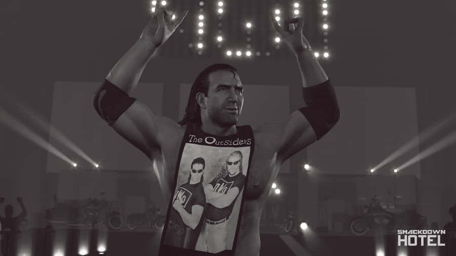 Wwe 2k22 Scott Hall Victory Wallpaper