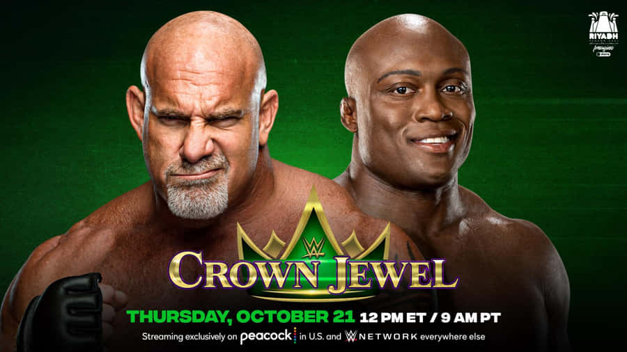 Wwe Crown Jewel 2021 Featuring Bobby Lashley Wallpaper
