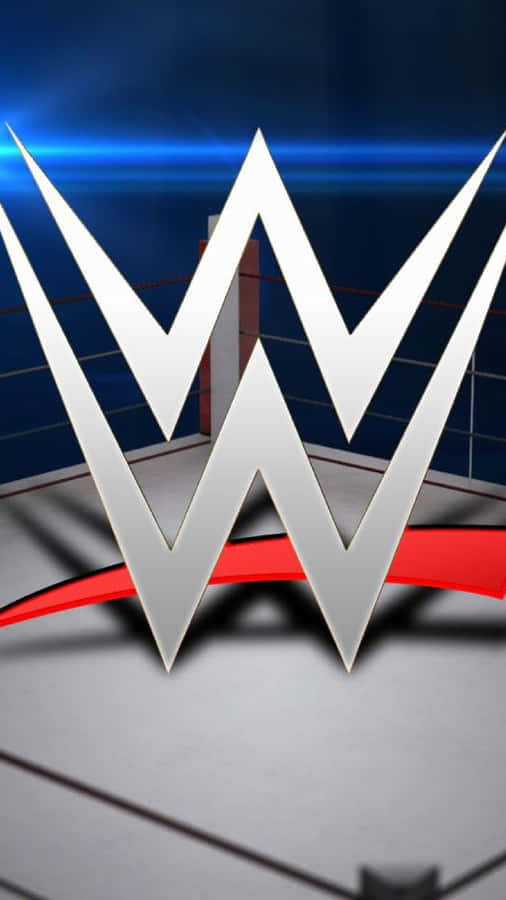 Wwe Logo On A Stylish Background Wallpaper