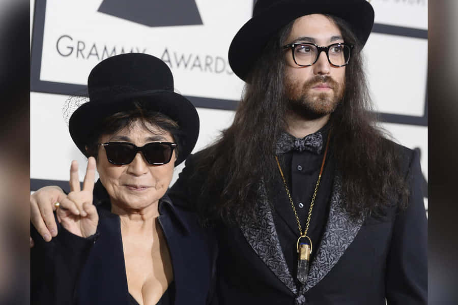 Yoko Ono Sean Lennon Grammys Wallpaper