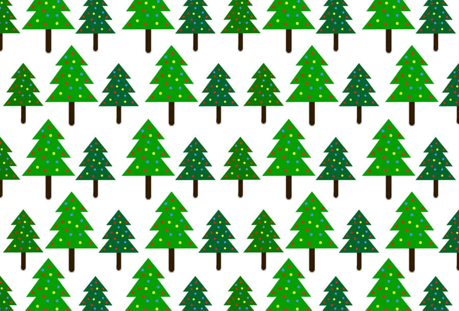 Yuletide Joy: A Festive Christmas Pattern Wallpaper