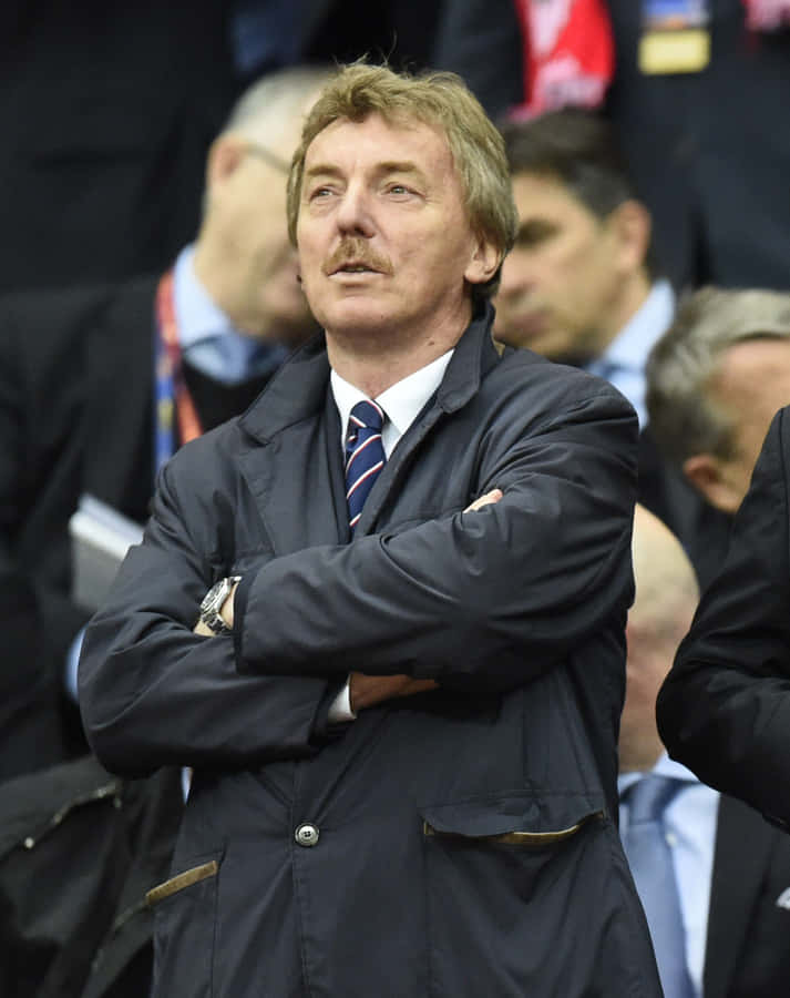 Zbigniew Boniek Fc Dnipro Dnipropetrovsk And Fc Sevilla Match Wallpaper