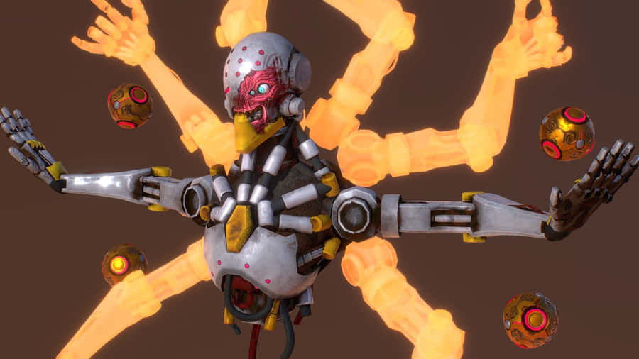 Zenyatta Lot Of Arms And Legs Wallpaper